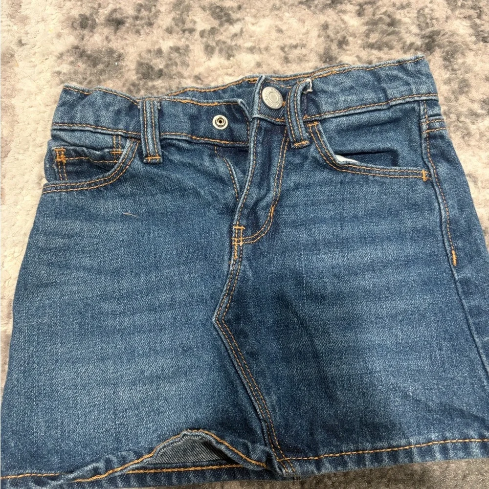 Old Navy Toddler Denim Skirt Good Condition size 3T